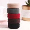 10Pcs Thick Scrunchies Solid Color Elastic Hair Rubber Bands Gum For Women Girls Ties Hair Ring Rope Ponytail Holder Accessories AA220323