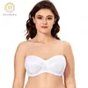 Delimira Women's No Padding Underwire Ultra Support Convertible Axless BH 220511
