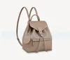 Cartable de créateur fourre-tout en cuir véritable mini sac d'école sac à dos pour femme de luxe MONTSOURIS sac à main sacs à bandoulière cartables gaufrage sacs à dos de mode SPERONE