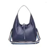 Evening Bags Arliwwi 100% Real Leather Fashion Women Shouder Daily Casual Genuine Bobos Shopping HandbagsEvening