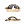 Tactical Goggles tir militaire Sungasse Motorcycle de moto Airsoft Paintball Paintball Dustroprowing et impactesistant1066848