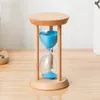 Mode 3 Minuten Holzrahmen Sanduhr Geschenke Sand Glas Sanduhr Zeitzähler Countdown Home Küche Timer Uhr Dekoration Geschenk