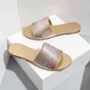 Slippers Slides Women Shoes Fashion Mosaic Watercolor Diamond Beach Sandals Sexy Hotel Home Slippers Versatile Lady 220525