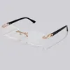 Модные солнцезащитные очки рамки бренд Desginer Мужчины зрелища Eyeglass Clear Lense Очки рамки для женщин компьютер Frramefashion