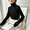 Autumn Winter Turtleneck Women Sweater Elegant Slim Female Knitted Pullovers Casual Stretched Sweater jumpers femme For Mother's Days Gift