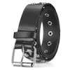 Belts Punk Rivet Rock With Pin Buckle Star Beads Pu Leather Belt For Women Men Studded Dress Jeans Ceinture FemmeBelts