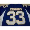 CEOC202 MENS Womens Youth Friday Night Lights Tim Riggins 33 Dillon High School Football Jersey Mens Movie Jersey 100% gestikte borduursels S