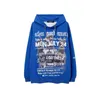 TKPA American Doberman Hound Print Sweater Chaopai High Street Hip Hop losse casual hoodie jas