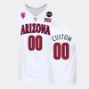 XFLSP College Custom Arizona Wildcats Stitched College Basketball Jersey Jefferson Damon Stoudamire Aaron Gordon 4 Dalen Terry 10 Azuolas Tubelis 11