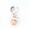Baby Pacifier Dangle Pandora Charms for Bracelets Diy Making Kits Bead 925 Sterling Silver Gift 781490C01