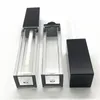 Recipientes de caixa de plástico de gloss 5ml Lipgloss Vazio de delineador de lipgles transparentes