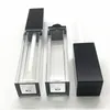 5 ml Lipgloss Plastic Box -behållare Tom Clear Lipgloss Tube Eyeliner Eyelash Container Mini Lip Gloss Split Bottle DH7363