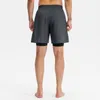 Running Shorts Fanceey Men's Compression Double-Layered Sweatpants Pocket Gym Jogging Fitness Sportswear Elastic Sweat ShortsRunning