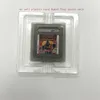 Durchsichtige Kunststoff-Spielkarten-Kartuschenhüllen, Boxen, Inneneinlage für Gameboy Color für GBC, US-EU-Version