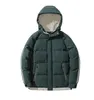 parkas coat winter black down jacket puffer jackets mens coats hooded zipper regular polyeste rfiber pockets men's autumn jackets large Size 8XL