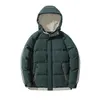 parkas manteau hiver noir doudoune doudounes manteaux pour hommes fermeture à glissière à capuche poches régulières en polyester rfiber vestes d'automne pour hommes grande taille 8XL