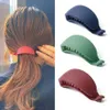 Bonbons Couleurs Banane Forme Cheveux Griffes Pinces Femmes Mat Cheveux Clips Épingles À Cheveux Givré Queue De Cheval Clip Styling Outil Cheveux Accessoires