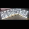 Decorazione per sfondo di matrimonio romantico LOVE LED Luminoso supporto per lampada con alfabeto inglese per forniture per feste di compleanno di Natale