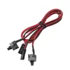 Switch 5/10Pcs 50cm Lenght Power Button Cable For PC Switches Computer Momentary Automatically Reset Push ButtonSwitch