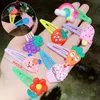 New 10pcs/Set Cute Colorful Cartoon Hair Clips For Girls Lovely Hair Ornament Headband Hairpins Fashion Hair Accessories