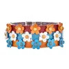 Bracelets de charme boho pulseiras pulseiras de esmalte as contas de ladrilhos de flores para mulheres DIY Jewelry GiftsCharmCharm Inte22