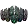 Mouse wireless X11 Mouse da gioco ricaricabile 2.4G Wireless LED silenzioso USB Mouse da navigazione ergonomico ottico per laptop / PC