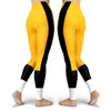 Jigerjoger Yoga Hosen Sport Leggings Hockeyteam Footba CB Männer Leggins Gymnasten Workout Pant Yeow Schwarze weiße Patches3630334