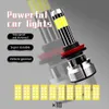 X10 Car Led Headlights 6000K 200W 880 9004 H8 H3 H7 H9 30000LM 9006/HB4 9005/HB3 H4 H11 H1 10 SIDES Headlight Bulb 9V-30V Car Fog Light 12V