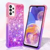 Bling Vloeiend Drijfzand Gevallen Vloeibare Gradiënt Glitter TPU Versterkte Hoeken Voor Samsung S22 Plus Ultra A03S A21S A02S A12 A32 A42 A52 A72 A22 A13 4G 5G A23 A33 A53 A73