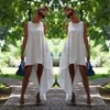 عارضة فساتين الصيف أزياء المرأة الشيفون مثير اللباس أكمام أسود أبيض فضفاض طويل الشاطئ vestidos S-XL 220423