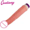 Dildo realistico Vibratore cazzo Vibrante Pene impermeabile Vibrazione Dick giocattolo sexy clitoride G Spot plug anale Prodotto per le donne