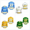 THR Custom Gilles Meloche Golden Seals Hockey Jersey heren dames jeugdsteek genaaid alle maten kleurennummer en naam