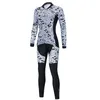 2023 Pro Women Winter Cycling Jersey Set Long Sleeve Mountain Bike Cycling Clothing BREASABLE MTB自転車服ウェアスーツB8