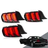 Auto LED achterlicht Turn Signal Dynamic Assembly voor Ford Mustang DRL overdag Running achterlamp staartverlichting