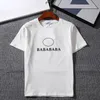 Camiseta para hombres de 24ss con cartas impresas para mujeres Tee Fashion Fashion Summer Tees Slewe Short Crew Camiseta casual Camiseta Homme S-2xl