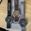 Planet Moon Mens 시계 전체 기능 Quarz Chronograp Watch Watch Mission to Mercury 42mm Nylon Luxury Watch Limited Edition Master W9923610