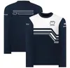 F1 Formula 1 hoodie team lapel T-shirt with the same custom