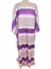 Plus -klänningar för kvinnor kläder lapptäcke kläder höst blomma tryck casual streetwear afrikansk abaya klänning vestidosplus