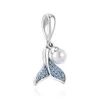 925 Sterling Silver Dange Charm Women Mermaid Whale Cactus Beads Bead Fit Charmel Bracelet Desy Sieraden Accessoires1294192