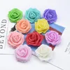 Ghirlande di fiori decorativi 5/10/20 pezzi 7 cm schiuma orsacchiotto di rose confezione regalo fai da te auto da matrimonio decorazioni per la casa accessori da sposa liquidazione Ar