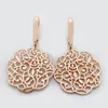 Dangle Chandelier Hollow Tree Leaf Big فريدة من نوعها نحت 585 Rose Gold Wedding Wedding Fashion Moder