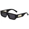 Luxus Designer Auto Herren Sonnenbrille Mode Damen Sonnenbrille Rechteckiger Spiegel Klassischer Grober Rahmen Retro-Sonnenbrille Reise UV400 Brille