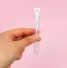 Party Favor Love Heart Wand Tube Bubble Bouteille de savon Cadeaux de mariage pour les invités Décoration de fête d'anniversaire Baby Shower Favors Enfants Jouets