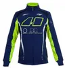 Den nya Moto Autumn/Winter Racing Suit Motorcykel Ridning Windbreaker Jacket Rider Jacket Windproof Sweatshirt