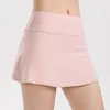 womens yoga short High waist elastic quick dry anti light skirt pants leisure fitness dance summer dress W220326