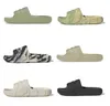 Med Box Adilette 22 Herr Designer Slides tofflor Sandaler Magic Lime St Desert Sand Black Grey Flip Flops Slide Slipper Sandal Scuffs 36-45