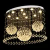 Oval Ceiling Chandelier Pendant Lamps Luxury Crystal Light For Living Room Kitchen Modern LED Creative Design Lamps Interior Lighting