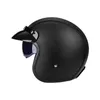 Capacetes de motocicleta MTN Chegue o capacete de face Aberta Casco Moto Classic Vintage com acessórios unissex de arcos