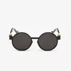 Sunglasses Fashion Man Steampunk Retro Round Lenses Special Circle Uv400 Legs