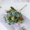 Decoratieve bloemen kransen Cannation kunstmatige hoogwaardige boeket trouwvazen ​​voor huistafel decor tuin nep planten hydrangeadecora